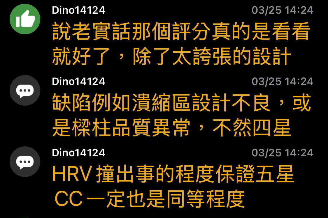 [菜單] Honda HR-V e:HEV Prestige 2026年式 - 汽車 - PTT.BEST 批踢踢爆文 3