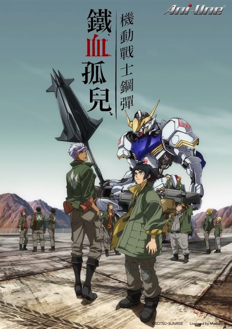 [情報] 動畫瘋新授權：鋼彈鐵血孤兒第ㄧ、二季 - 希洽 - PTT.BEST 批踢踢爆文