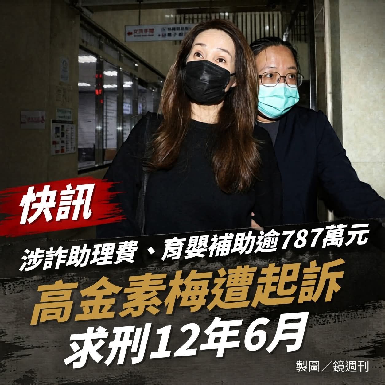 [新聞] 快訊／高金素梅遭起訴求刑12年6月 - 政黑 - PTT.BEST 批踢踢爆文