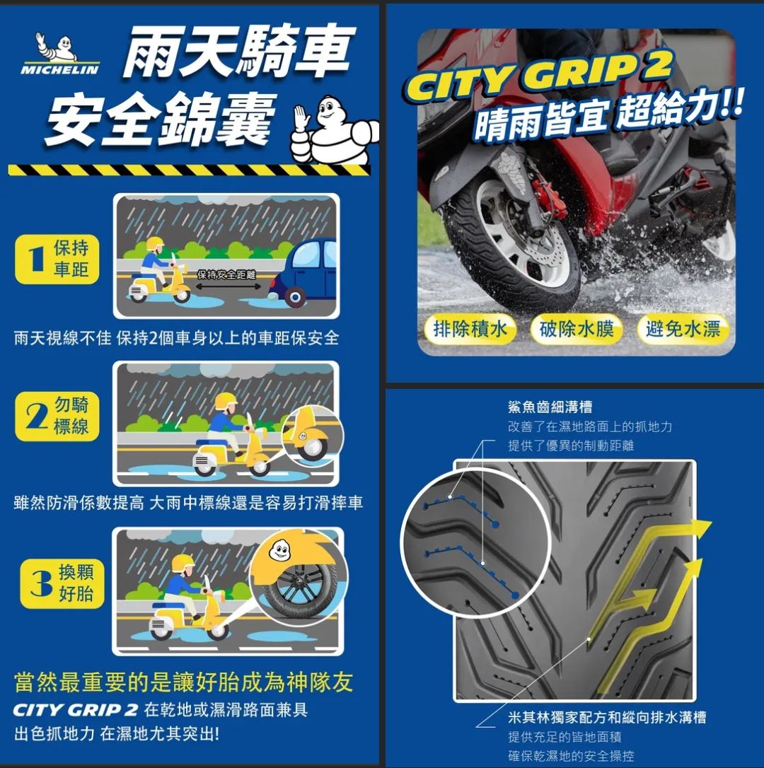 [問題] 雨天抓地力強的通勤輪胎推薦？ - 機車 - PTT.BEST 批踢踢爆文
