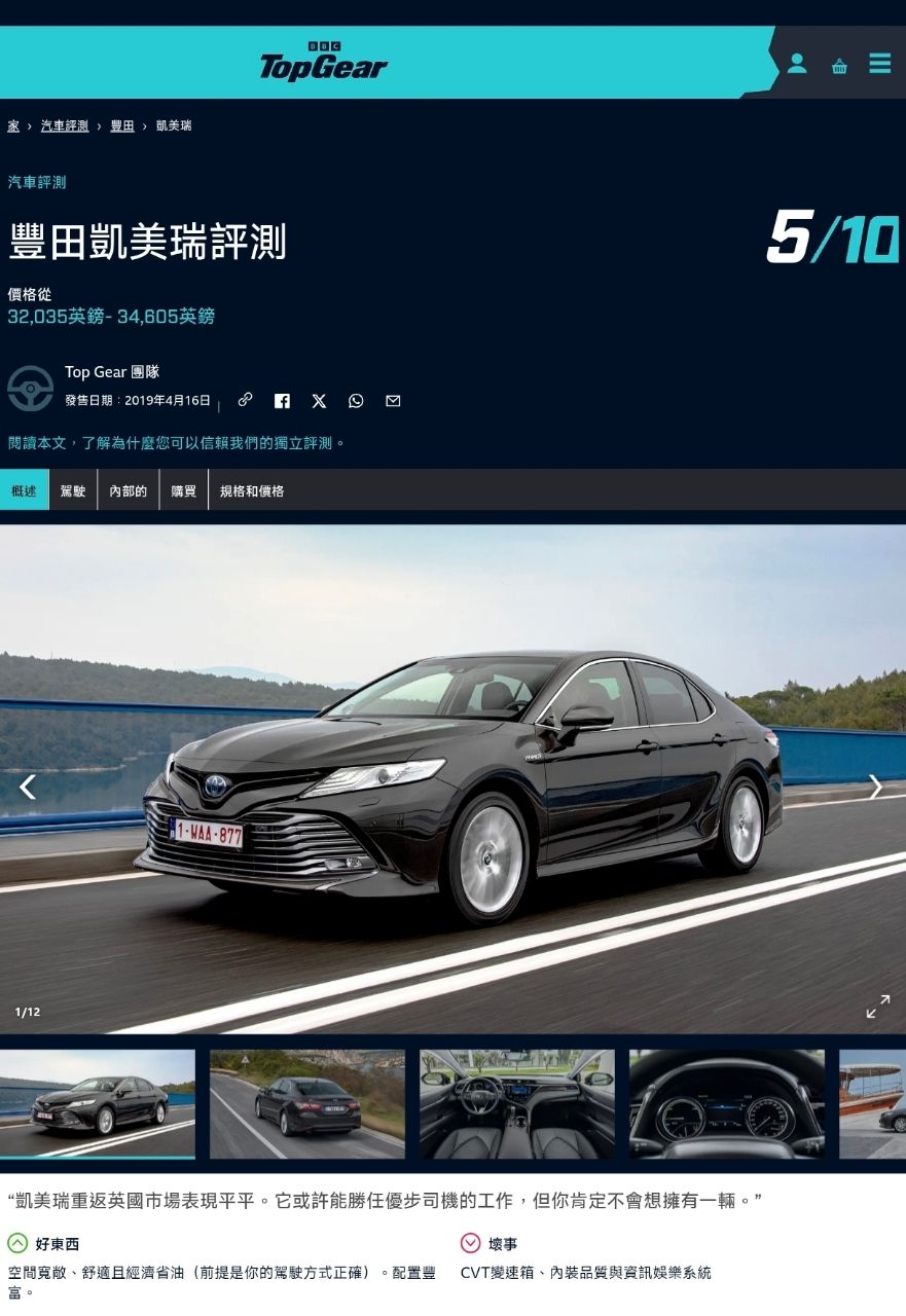 [心得] 2025 Camry Hybrid旗艦 - 汽車 - PTT.BEST 批踢踢爆文 2