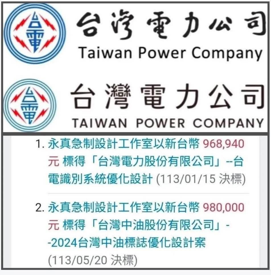[新聞] 台電虧546億竟砸百萬換Logo 王鴻薇爆料：同一廠商連續得標 - 八卦 - PTT.BEST 批踢踢爆文 2