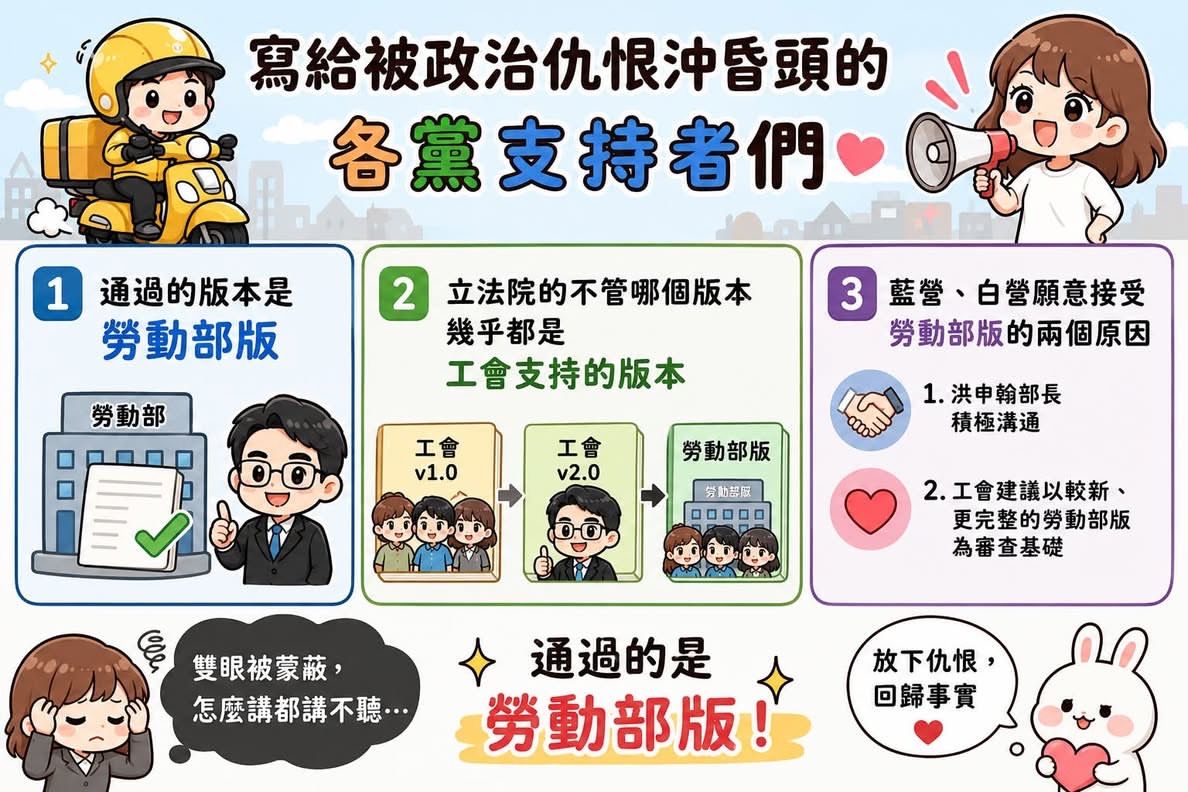 [討論] 外送專法變藍綠白共業了 - 政黑 - PTT.BEST 批踢踢爆文 3