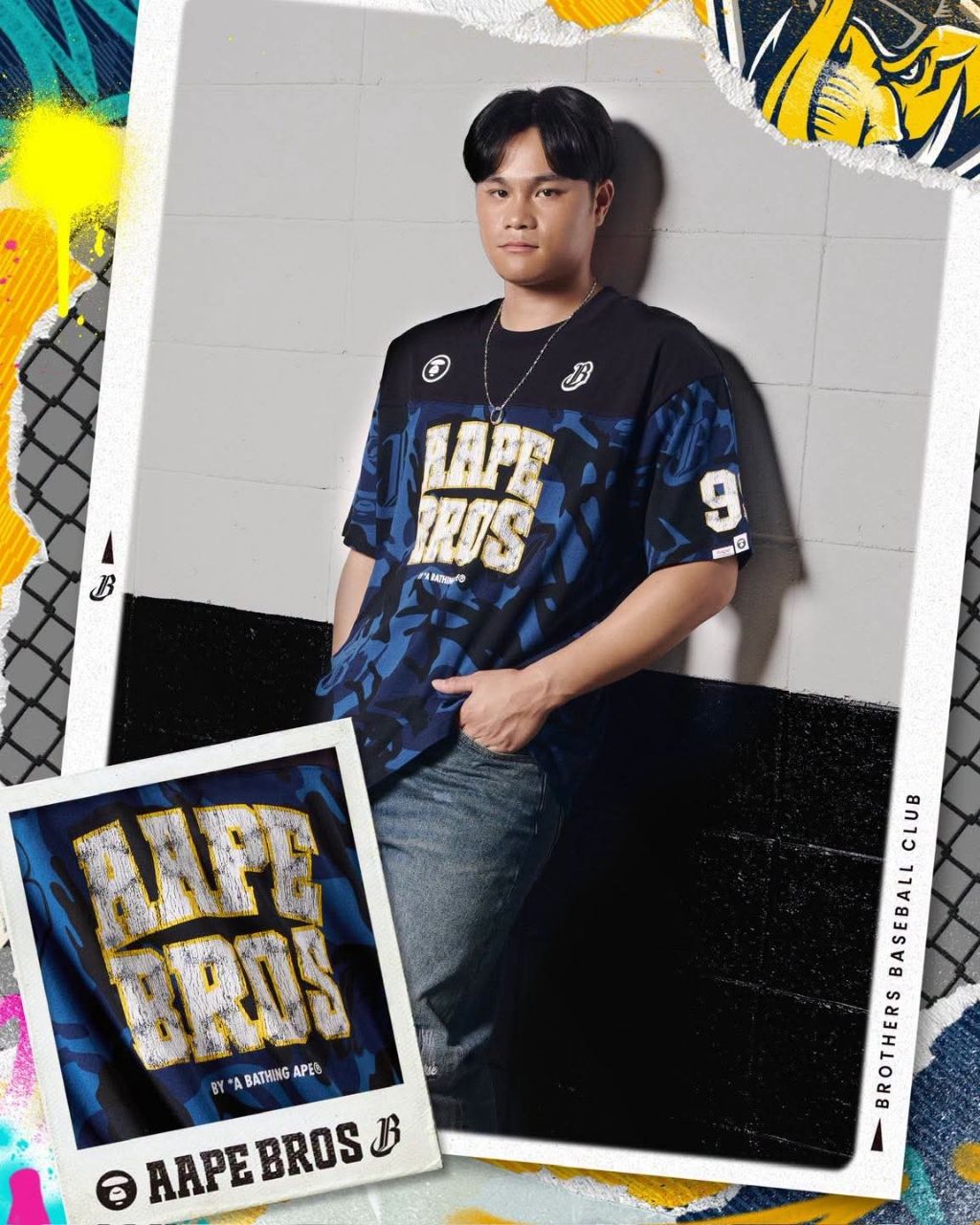 [分享] AAPE x 中信兄弟 聯名商品 - 棒球 - PTT.BEST 批踢踢爆文 2