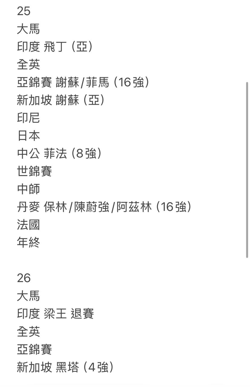 [Live] 2026 新加坡公開賽 四強和決賽 - 羽球 - PTT.BEST 批踢踢爆文 2