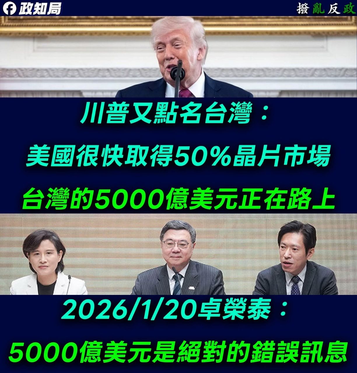 [問卦] 川普：美國將奪5成晶片市場 - 八卦 - PTT.BEST 批踢踢爆文 3