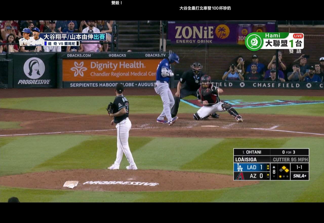 [LIVE] MLB 道奇 vs 響尾蛇 山本由伸-Pfaadt - 棒球 - PTT.BEST 批踢踢爆文 2