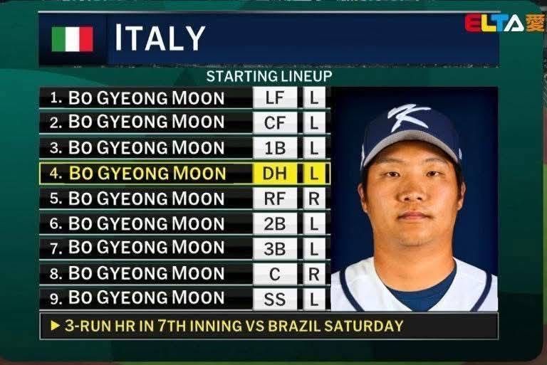 [討論] 明天義大利的9上 - 棒球 - PTT.BEST 批踢踢爆文