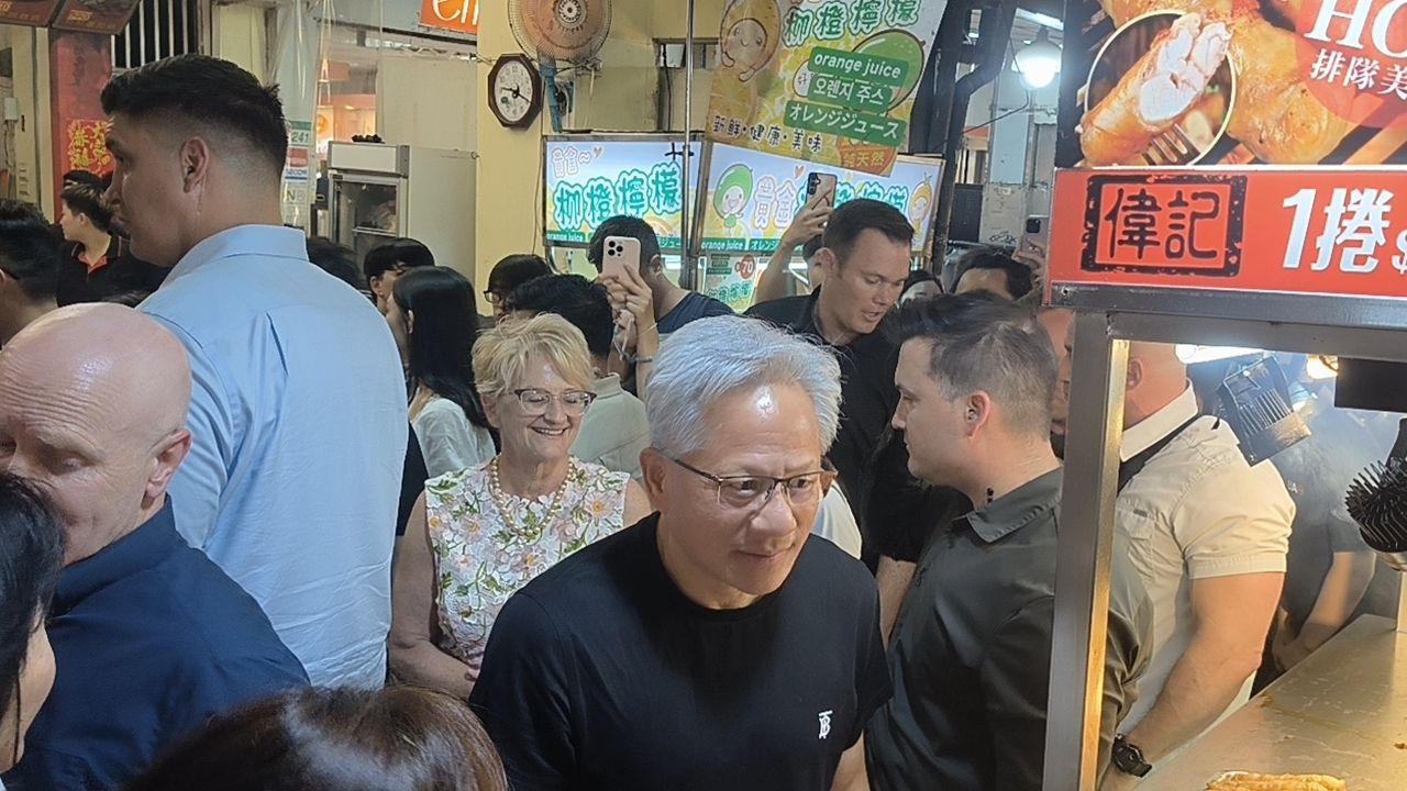 [新聞] 快訊／野生AI教父現身！黃仁勳突襲饒河夜 - 八卦 - PTT.BEST 批踢踢爆文