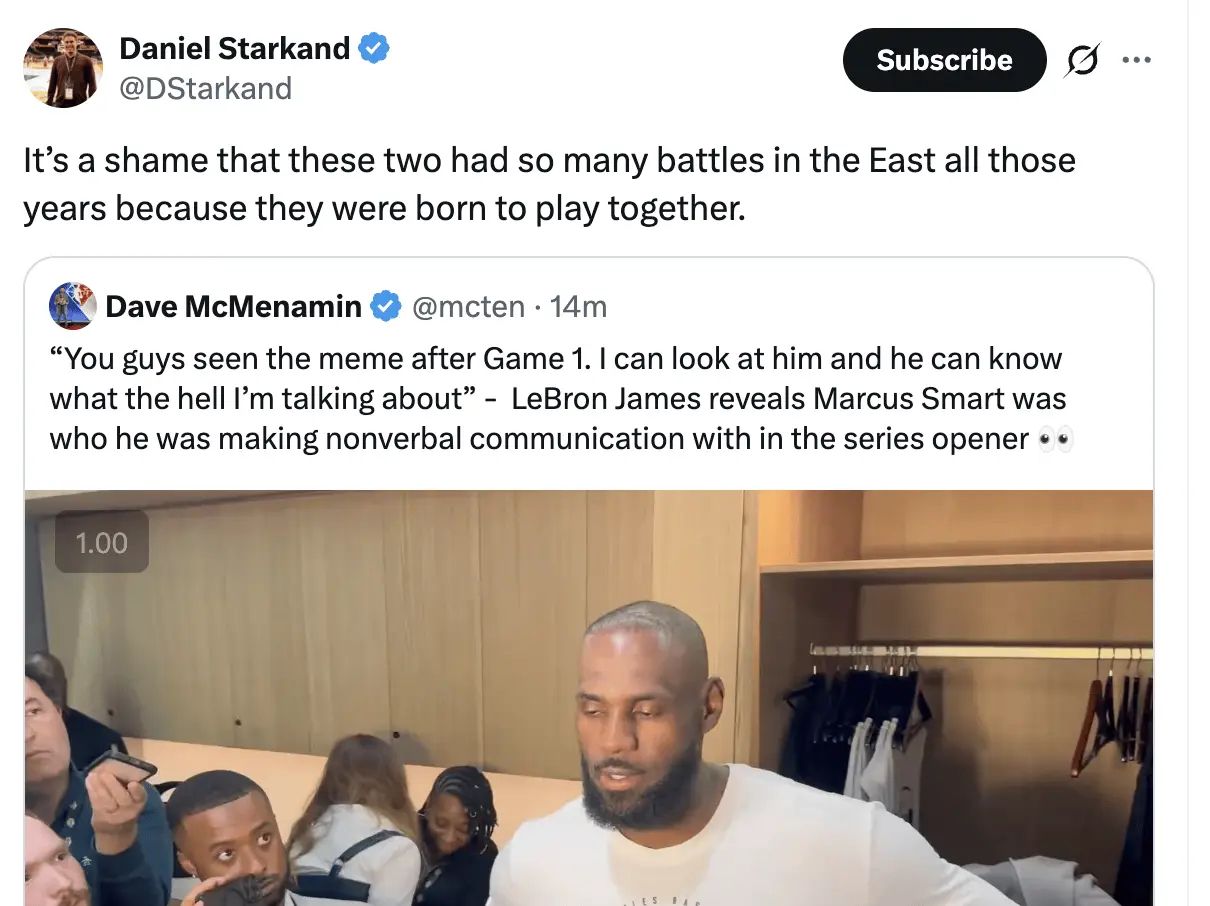 [新聞] 湖記：Smart跟LBJ是天作之合，可惜在東 -  - PTT.BEST 批踢踢爆文