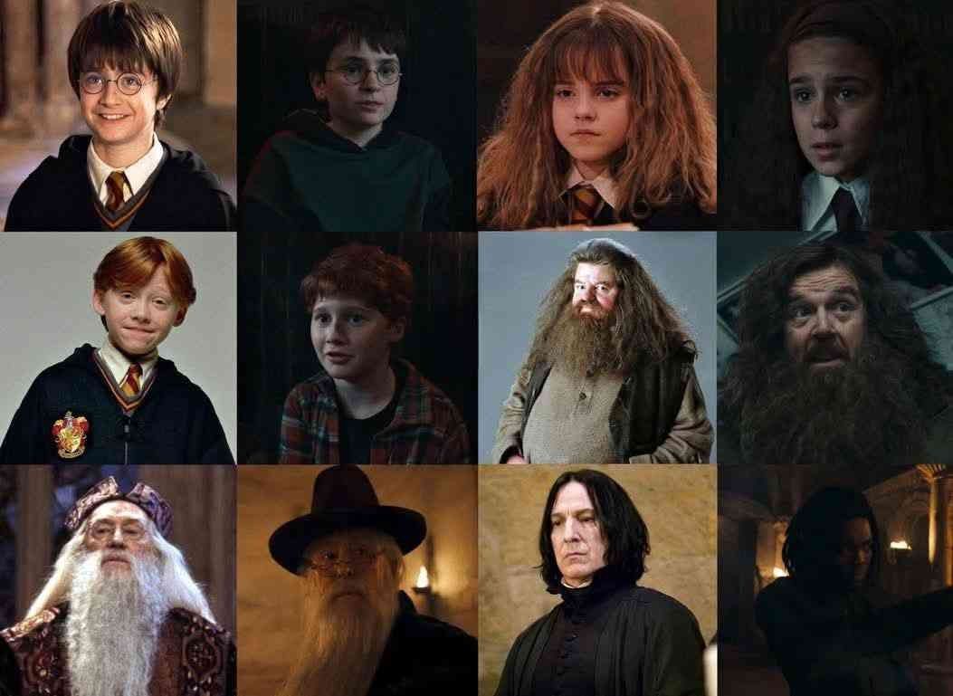 [閒聊] 哈利波特影集版 角色前後對照 - 希洽 - PTT.BEST 批踢踢爆文