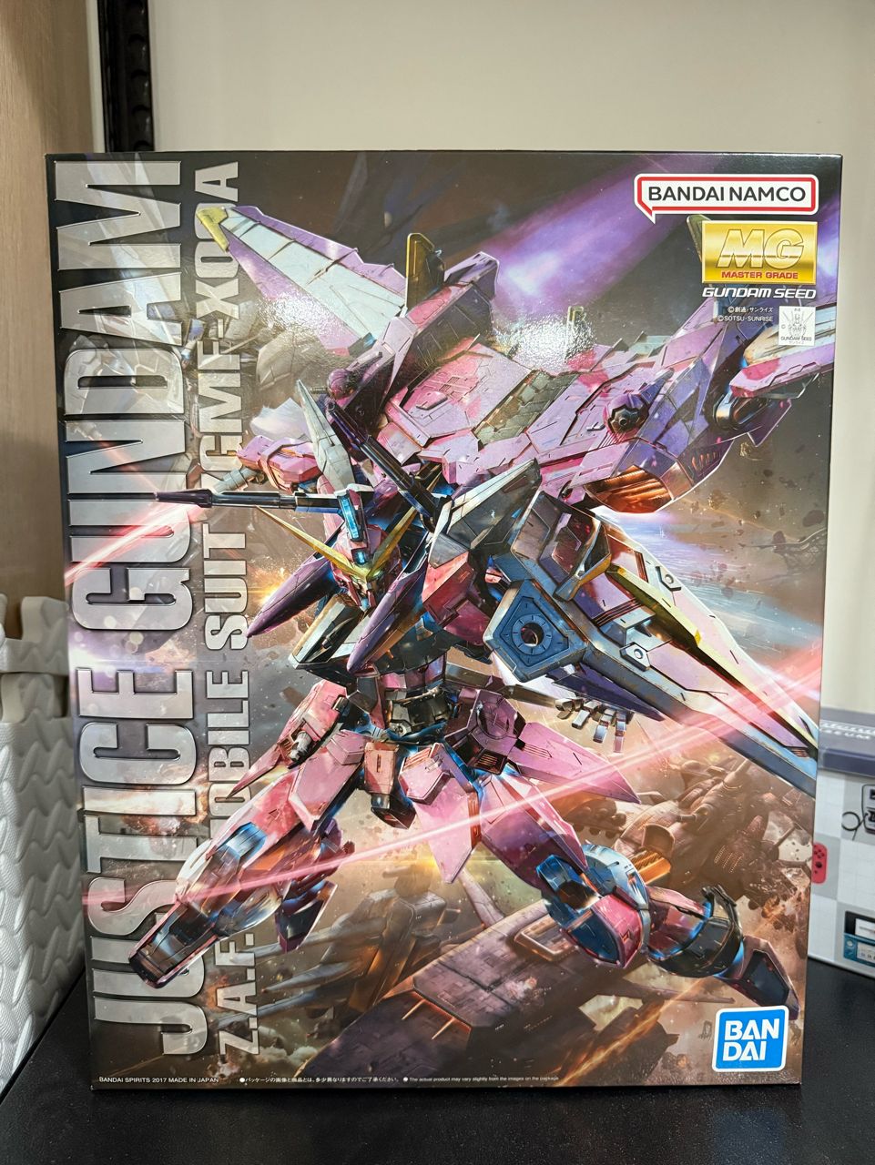 [拍賣] RG曉+配件 MG全刃/正義/藍異端D 711鋼彈 - 看板 model - 批踢踢實業坊