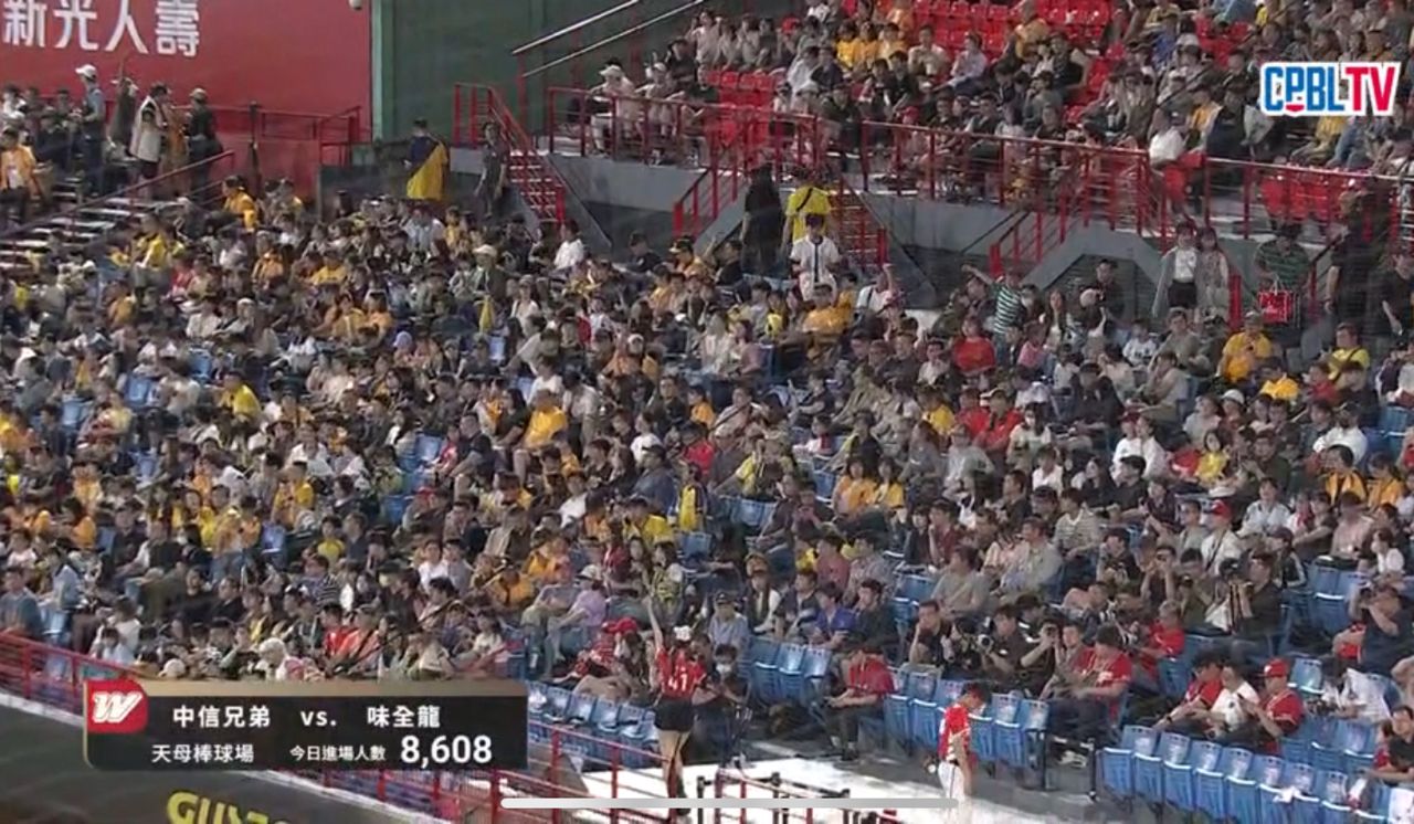 [分享] 今日CPBL觀眾人數 - 棒球 - PTT.BEST 批踢踢爆文 2