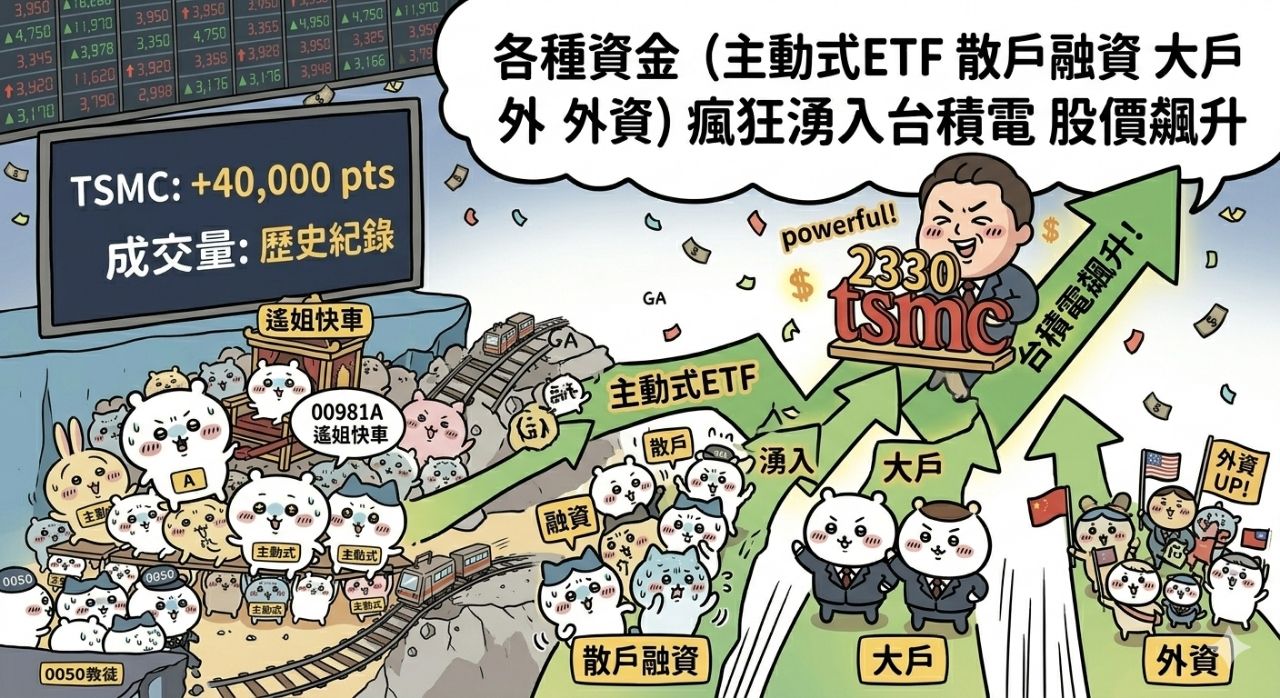 [請益] 為何大盤狂漲，個股幾乎都崩爛? - 股票 - PTT.BEST 批踢踢爆文