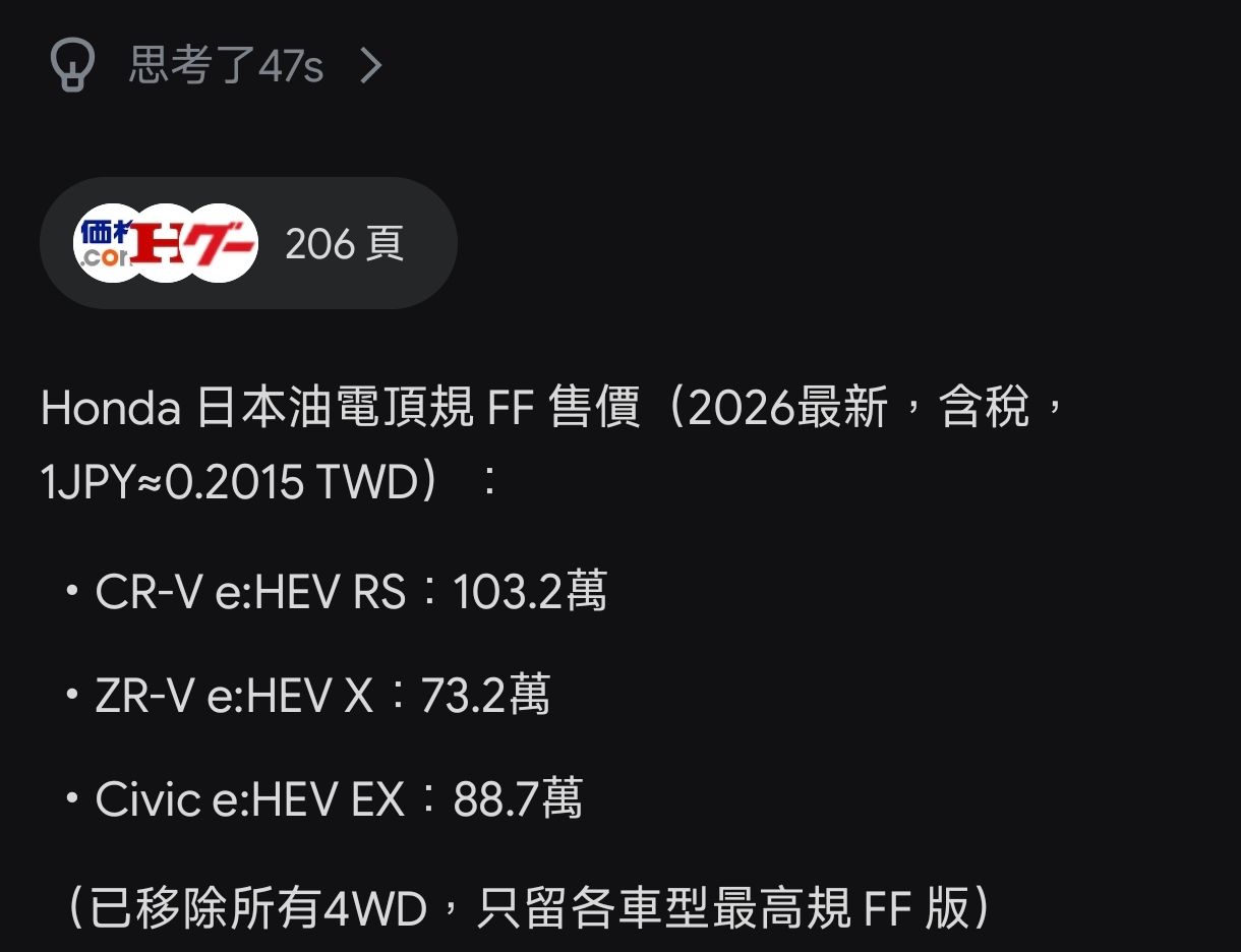 Re: [情報] CR-V 油電預計第二季上市 - 汽車 - PTT.BEST 批踢踢爆文