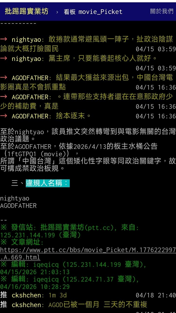 [問卦] 台灣電影最高票房被捲款為啥沒啥討論 - 八卦 - PTT.BEST 批踢踢爆文 3