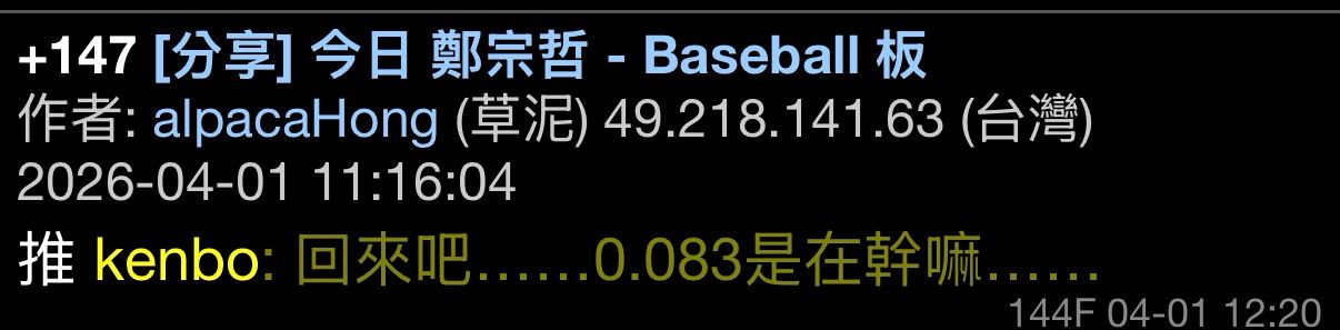 [討論] 西武是因為什麼簽林安可？ - 棒球 - PTT.BEST 批踢踢爆文